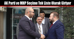 AK Parti ve MHP Seçime Tek Liste Olarak Giriyor