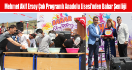 Mehmet Akif Ersoy Çok Programlı Anadolu Lisesi’nden Bahar Şenliği