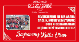 Dürümcü Musa Usta’dan Ramazan Bayramı Mesajı