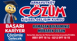 Çözüm Kişisel Gelişim Kursu’ndan Ramazan Bayramı Mesajı