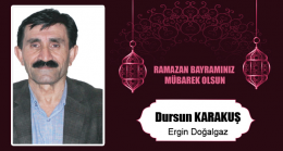 Dursun Karakuş’un Ramazan Bayramı Mesajı