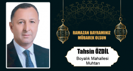 Tahsin Özdil’in Ramazan Bayramı Mesajı