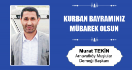 Murat Tekin’in Kurban Bayramı Mesajı