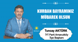 Tuncay Aktürk’ün Kurban Bayramı Mesajı