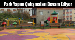 Park Yapım Çalışmaları Devam Ediyor