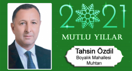 Tahsin Özdil’in Yeni Yıl Mesajı