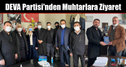 DEVA Partisi’nden Muhtarlara Ziyaret