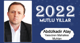 Abdülkadir Atay’ın Yeni Yıl Mesajı