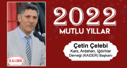 Çetin Çelebi’nin Yeni Yıl Mesajı