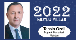 Tahsin Özdil’in Yeni Yıl Mesajı