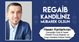 Hasan Kantarkıran’ın Regaib Kandili Mesajı