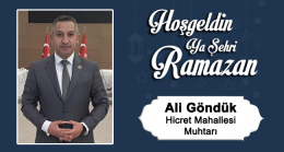 Ali Göndük’ün Ramazan Ayı Mesajı