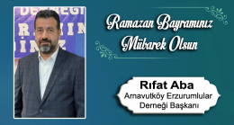 Rıfat Aba’nın Ramazan Bayramı Mesajı