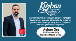 Ayhan Örs’ün Kurban Bayramı Mesajı