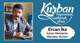 Ercan İka’nın Kurban Bayramı Mesajı