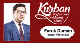 Faruk Duman’ın Kurban Bayramı Mesajı