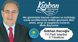 Gökhan Hacıoğlu’nun Kurban Bayramı Mesajı