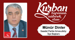 Münür Dinler’in Kurban Bayramı Mesajı