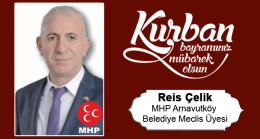Reis Çelik’in Kurban Bayramı Mesajı