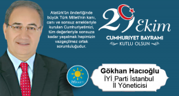 Gökhan Hacıoğlu’nun Cumhuriyet Bayramı Mesajı