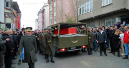 Arnavutköy Şehidini Uğurladı