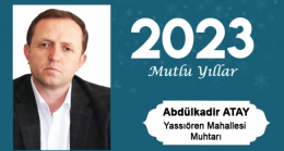 Abdülkadir Atay’ın Yeni Yıl Mesajı