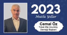 Cemal Öz’ün Yeni Yıl Mesajı