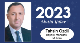 Tahsin Özdil’in Yeni Yıl Mesajı