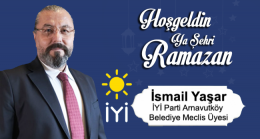 İsmail Yaşar’ın Ramazan Ayı Mesajı