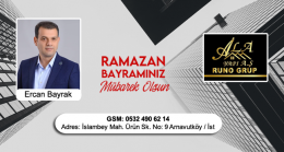 Ercan Bayrak’ın Ramazan Bayramı Mesajı