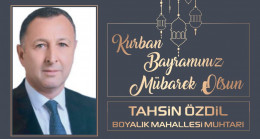 Tahsin Özdil’in Kurban Bayramı Mesajı