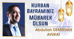 Av. Abdullah Demirhan’ın Kurban Bayramı Mesajı