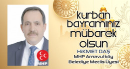 Hikmet Daş’ın Kurban Bayramı Mesajı