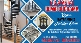E.G.A Metal Demir Doğrama’dan Kurban Bayramı Mesajı