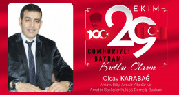 Olcay Karabağ’ın Cumhuriyet Bayramı Mesajı