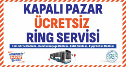 PERŞEMBE PAZARI ÜCRETSİZ RİNG SERVİSİ HİZMETE BAŞLADI