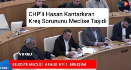 CHP’li Hasan Kantarkıran Kreş Sorununu Meclise Taşıdı