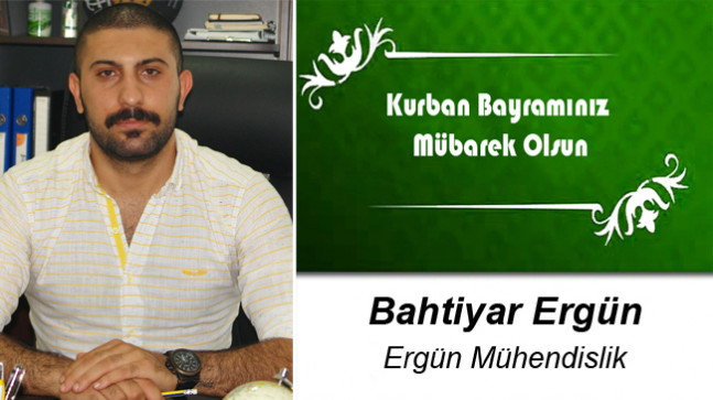 Bahtiyar Ergün’ün Kurban Bayramı Mesajı