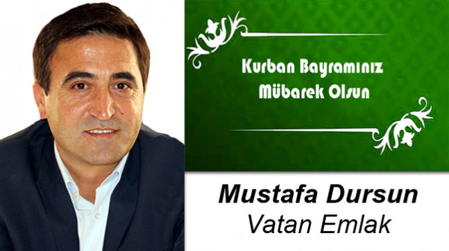 Mustafa Dursun’un Kurban Bayramı Mesajı