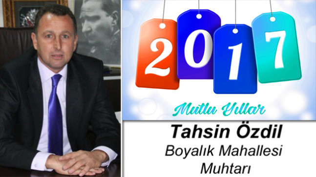 Tahsin Özdil’in Yeni Yıl Mesajı