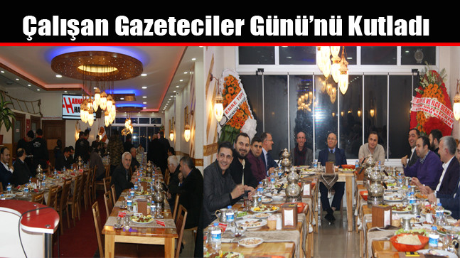 Çalışan Gazeteciler Günü’nü Kutladı