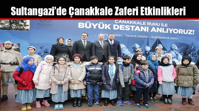 Sultangazi’de Çanakkale Zaferi Etkinlikleri