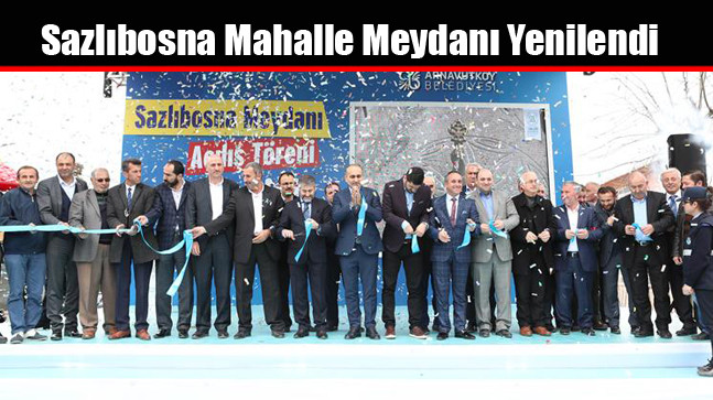 Sazlıbosna Mahalle Meydanı Yenilendi