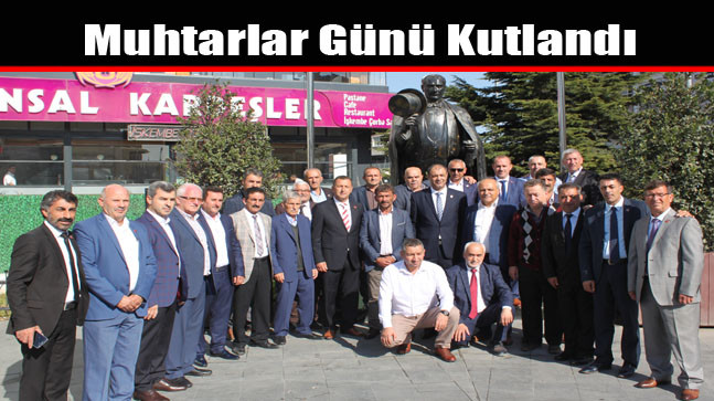 Muhtarlar Günü Kutlandı