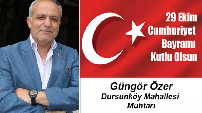 Güngör Özer’in Cumhuriyet Bayramı Mesajı