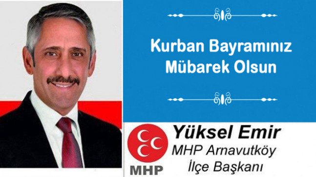 Yüksel Emir’in Kurban Bayramı Mesajı