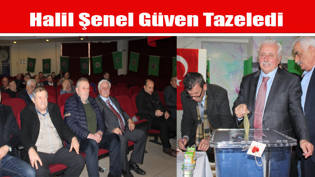 Halil Şenel Güven Tazeledi