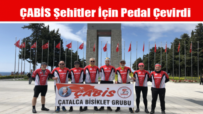 ÇABİS Şehitler İçin Pedal Çevirdi