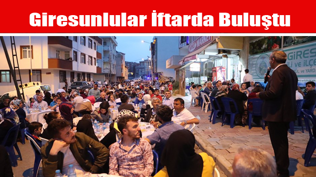 Giresunlular İftarda Buluştu