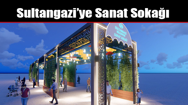 Sultangazi’ye Sanat Sokağı